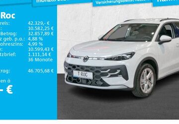 VW T-Roc 4.850 km 42.329 &euro; Lehrte 31275