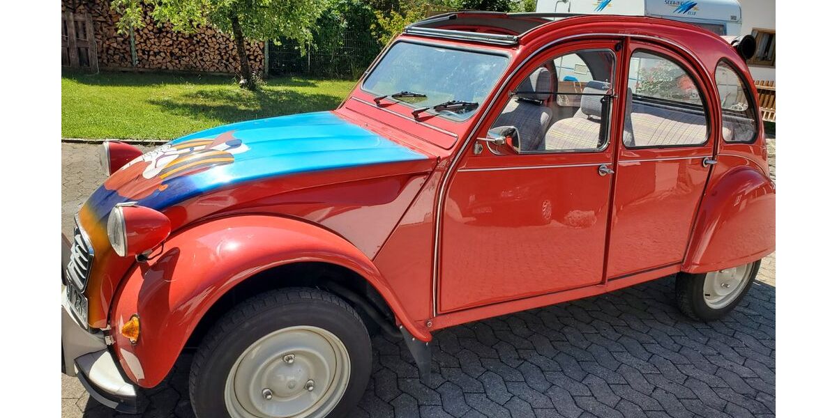 Citroen 2 CV 95.600 km 14.900 &euro; Gerolfingen 91726