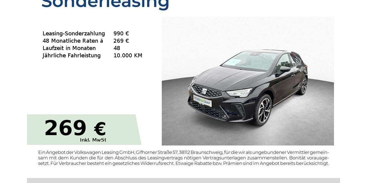 Seat Ibiza 9.999 km 24.980 &euro; Roth 91154