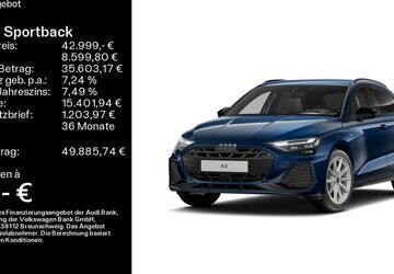 Audi A3 8.600 km 42.789 &euro; Mühlheim 63165