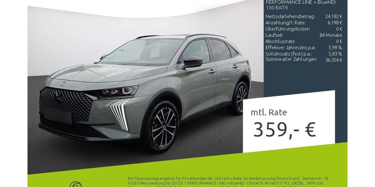 DS Automobiles DS7 (Crossback) 22.469 km 29.860 &euro; Ahaus 48683