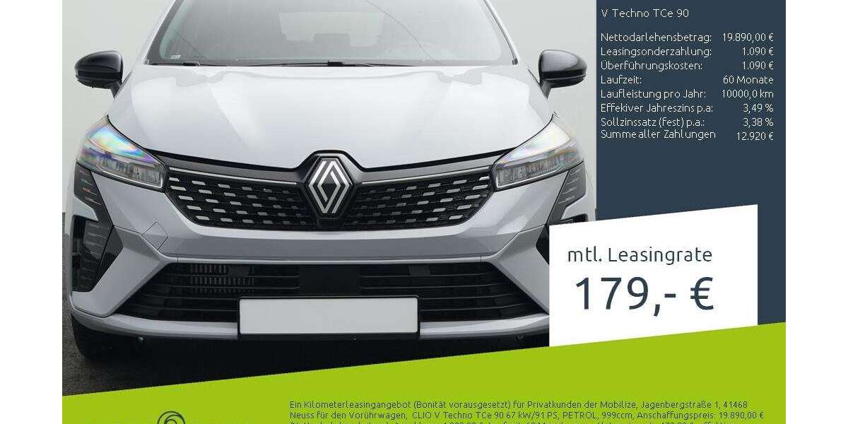 Renault Clio 20.000 km 18.940 &euro; Bremen 28207