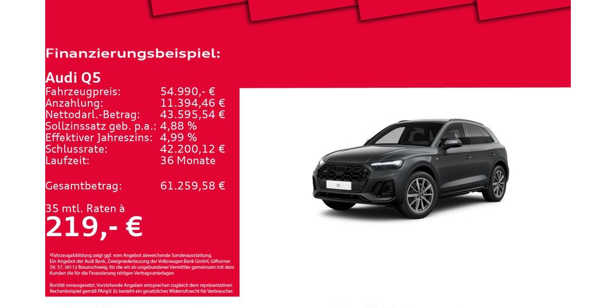 Audi Q5 13.891 km 54.450 &euro; Hannover 30179