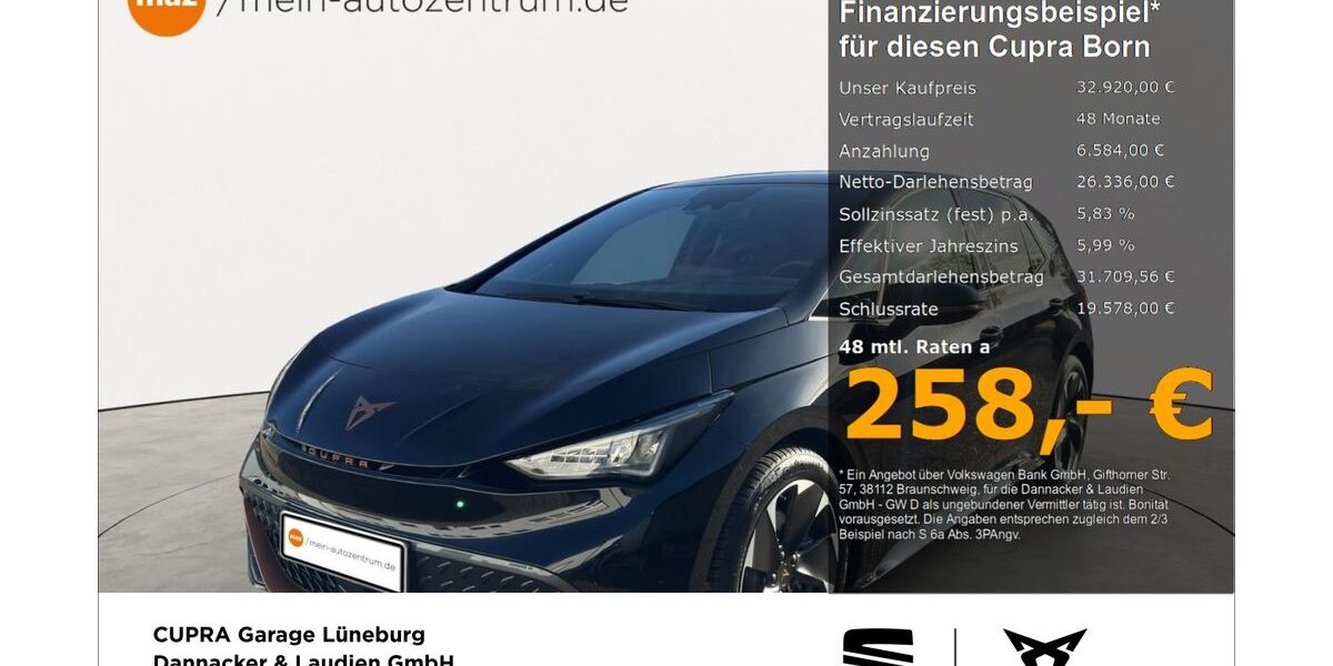 Cupra Born 13.520 km 31.950 &euro; Lüneburg 21337