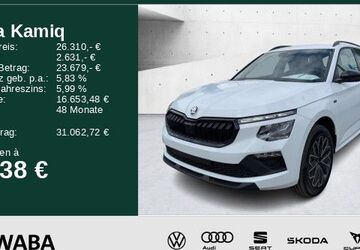 Skoda Kamiq 3.900 km 24.860 &euro; Gersthofen 86368