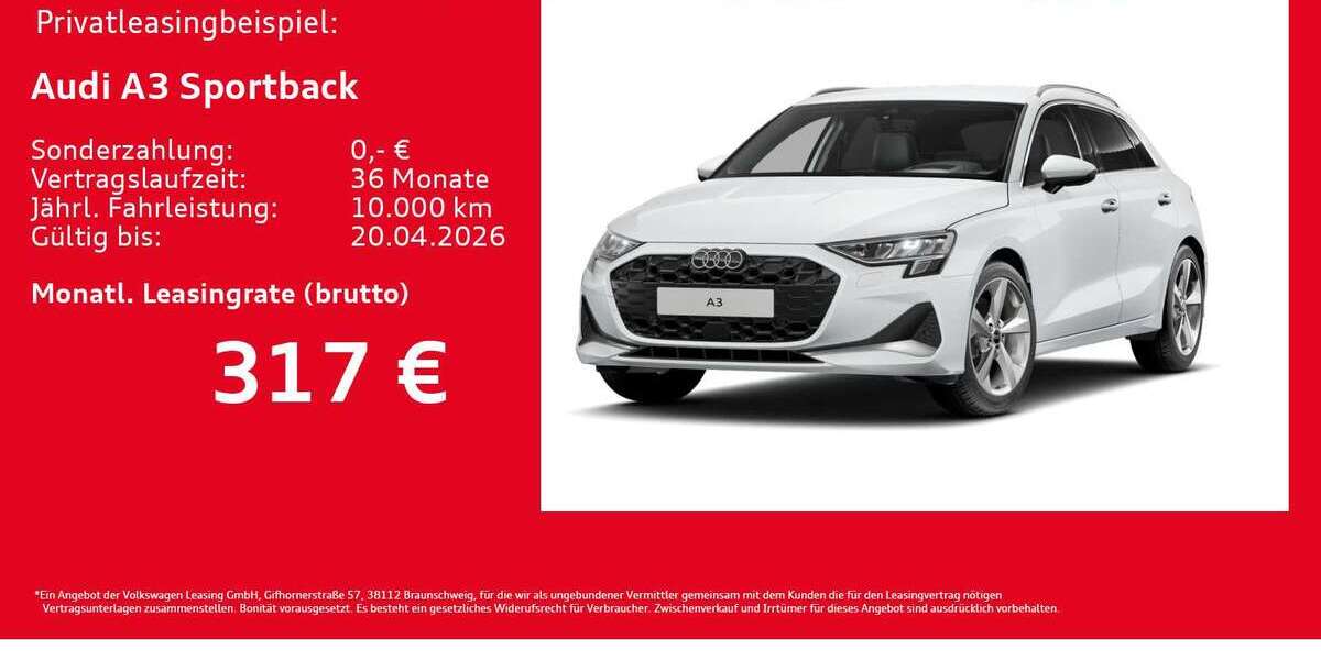 Audi A3 7.644 km 33.991 &euro; Hamburg 22419