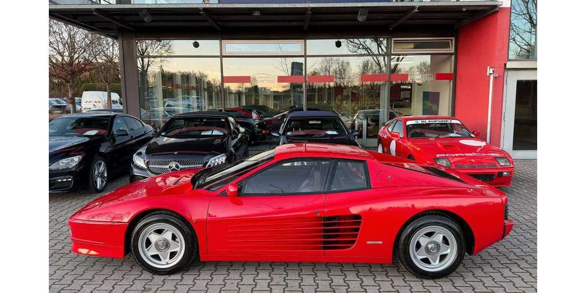 Ferrari Testarossa 138.445 km 115.500 &euro; BAIERBRUNN bei München 82065