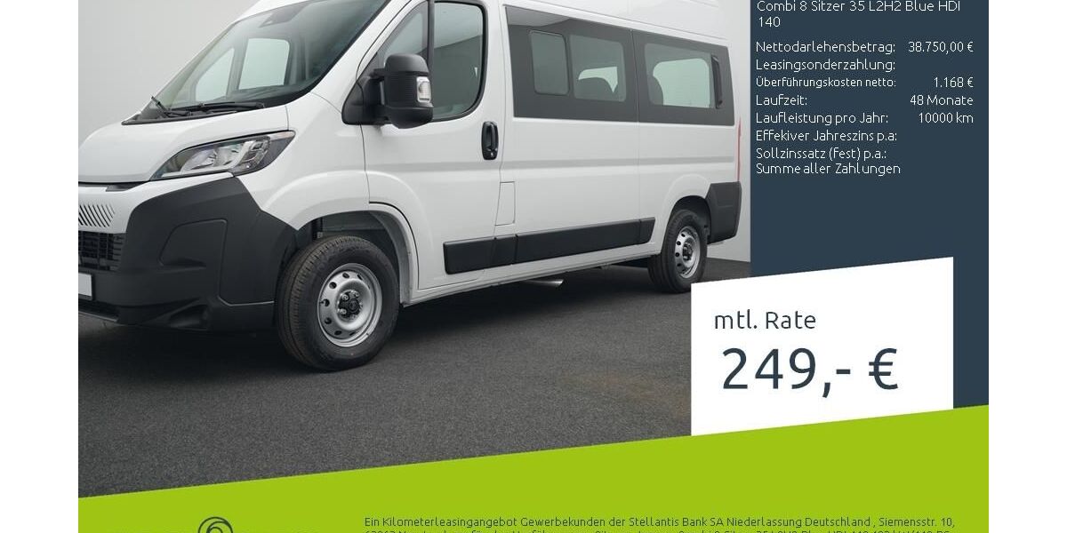 Citroen Jumper 1.500 km 38.750 &euro; Borken 46325