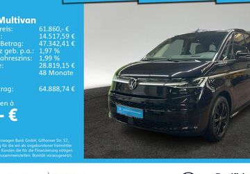 VW T7 Multivan 25.023 km 61.860 &euro; Ulm 89079