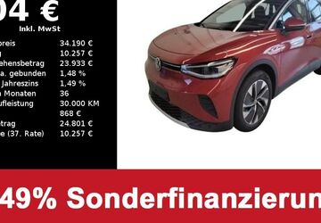 VW ID.4 4.200 km 34.190 &euro; Hilpoltstein 91161