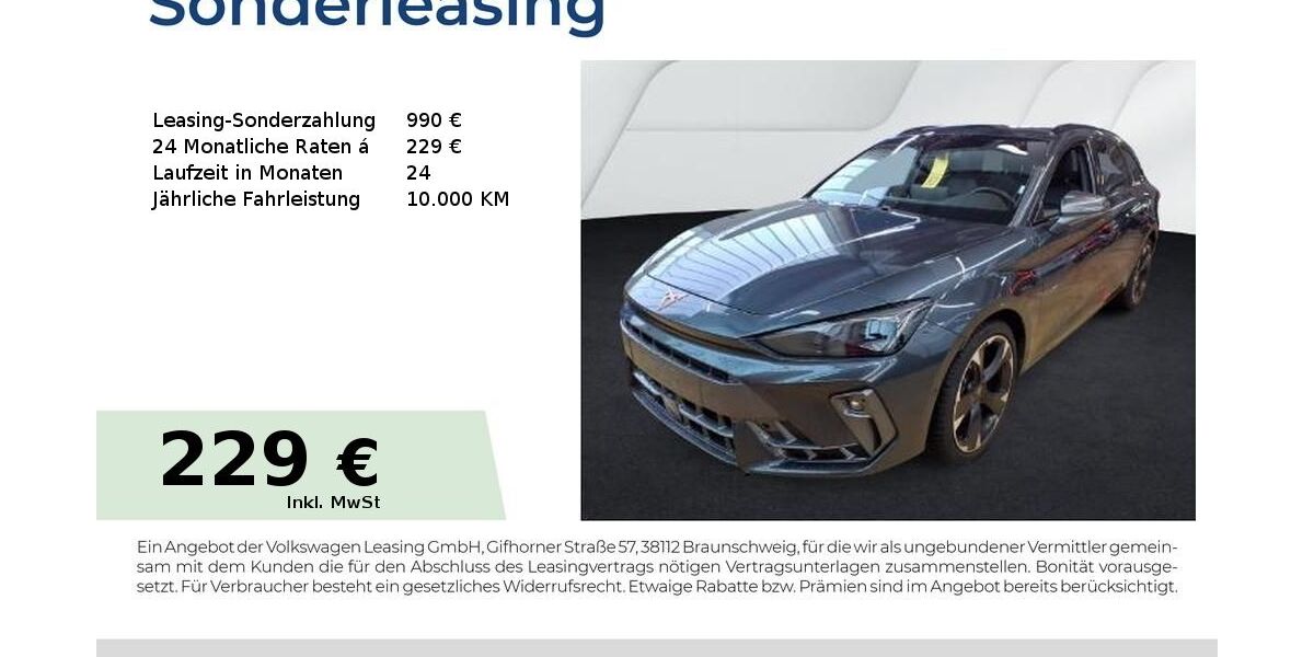 Cupra Leon 21.350 km 30.950 &euro; Schwabach 91126