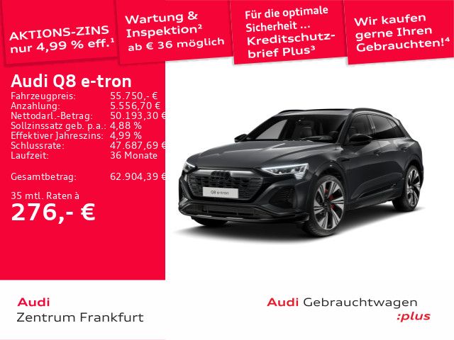 Audi Q8 e-tron 49.845 km 54.750 &euro; Frankfurt am Main 60326