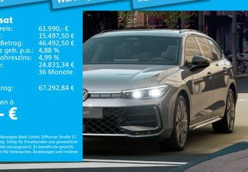 VW Passat 3.000 km 61.990 &euro; München 81669