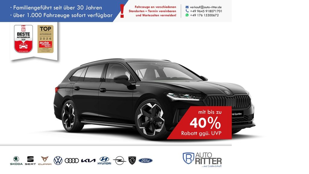 Skoda Superb 1.748 km 50.890 &euro; Eschenbach 92676
