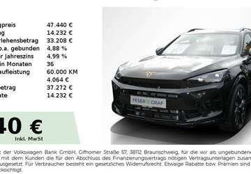 Cupra Formentor 11.000 km 47.440 &euro; Erlangen 91056