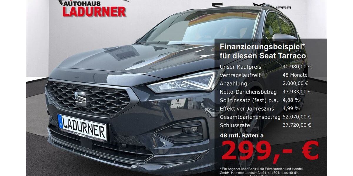 Seat Tarraco 12.100 km 40.980 &euro; Tuttlingen 78532