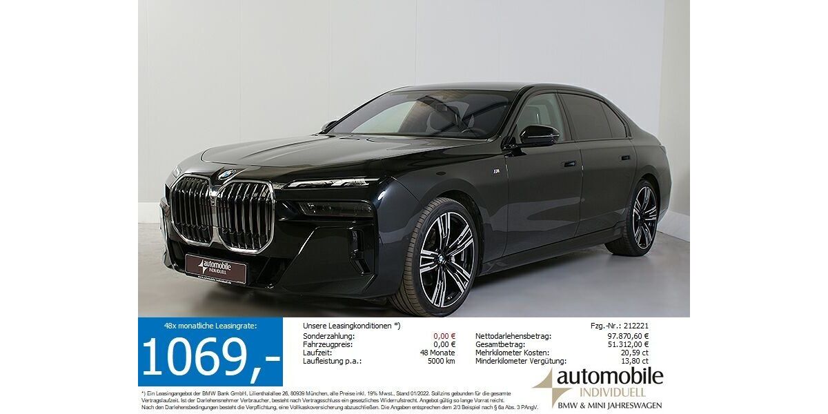 BMW 740 5.900 km 97.840 &euro; Paderborn 33100