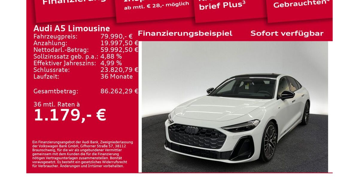 Audi A5 6.001 km 79.500 &euro; Berlin 12489