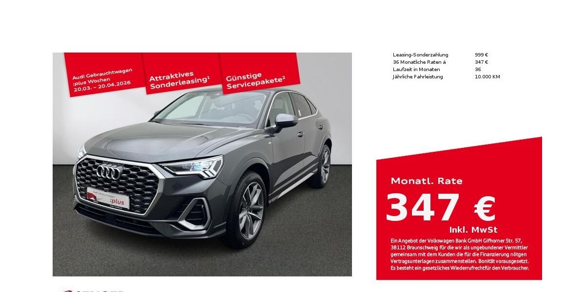 Audi Q3 6.376 km 42.880 &euro; Münster 48153