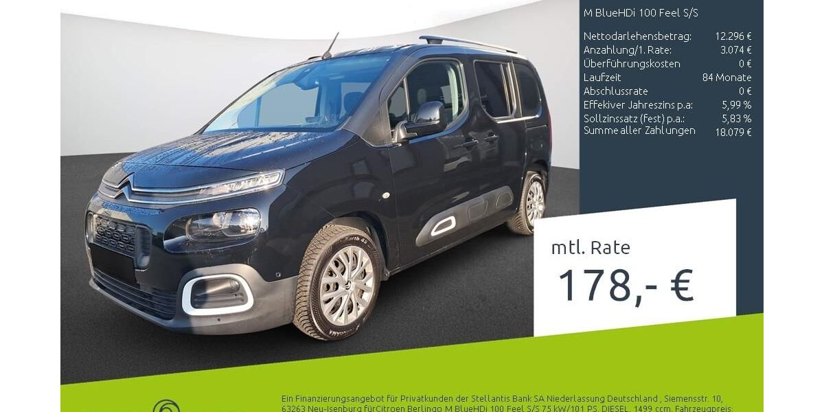 Citroen Berlingo 99.210 km 15.370 &euro; Bocholt 46395