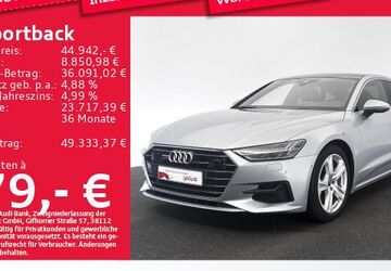 Audi A7 53.394 km 40.997 &euro; Eching 85386