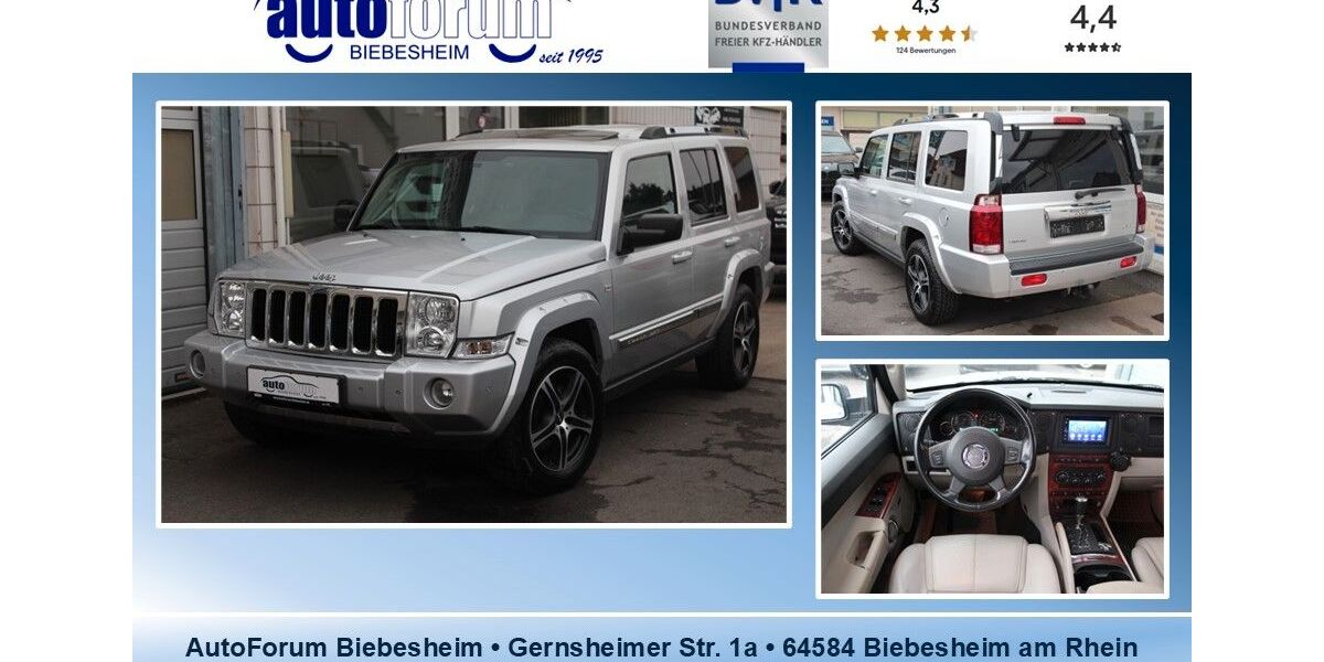 Jeep Commander 183.500 km 10.999 &euro; Biebesheim 64584