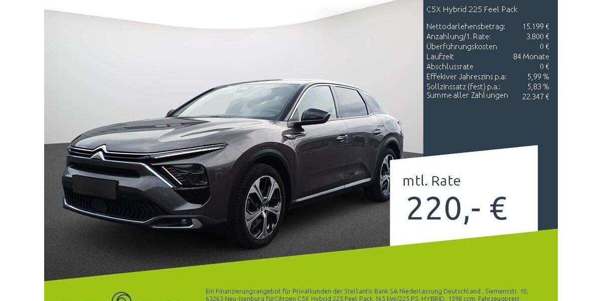 Citroen C5 X 108.966 km 18.999 &euro; Borken 46325