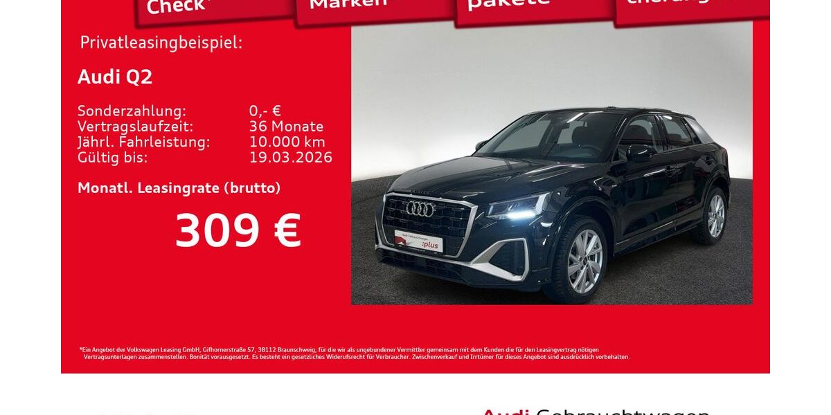 Audi Q2 27.444 km 31.220 &euro; Hamburg 20537