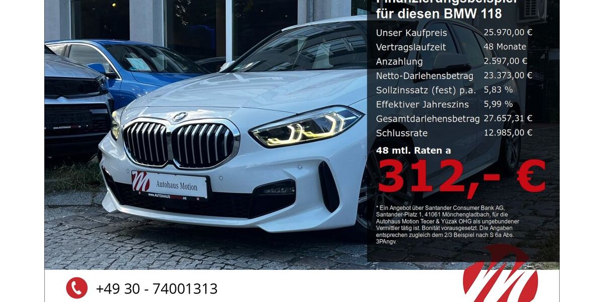 BMW 118 73.000 km 24.970 &euro; Berlin 12305