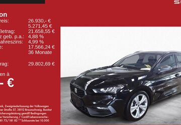 Seat Leon 26.200 km 26.930 &euro; Feldkirchen/Westerham 83620