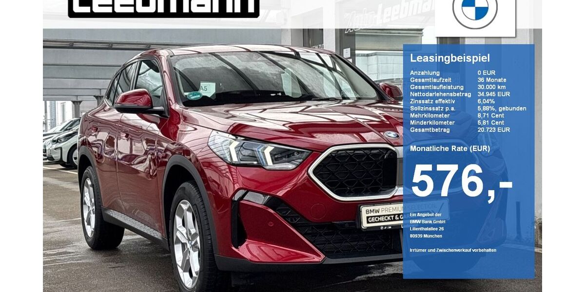 BMW X2 4.885 km 41.199 &euro; Hauzenberg 94051