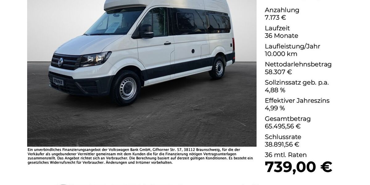 VW Crafter 33.990 km 65.480 &euro; Lotte 49504