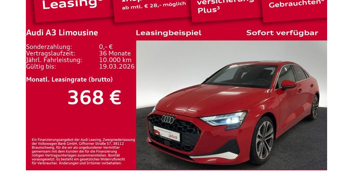 Audi A3 21.600 km 34.999 &euro; Berlin 12489
