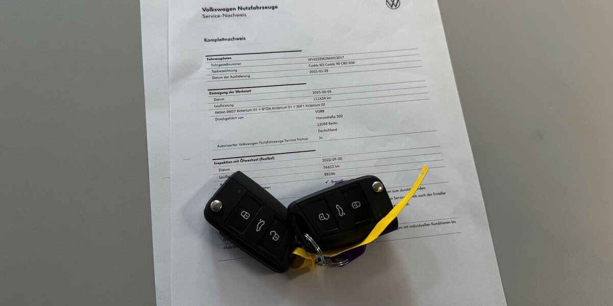 VW Caddy Basis IQ 2.0*5Sitzer*NAV*PDC*SHZ*Carplay* 111.671 km 17.990 &euro; Berlin 13187