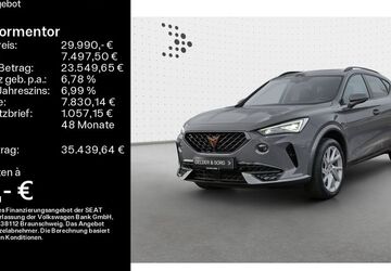 Cupra Formentor 59.200 km 28.990 &euro; Haßfurt 97437