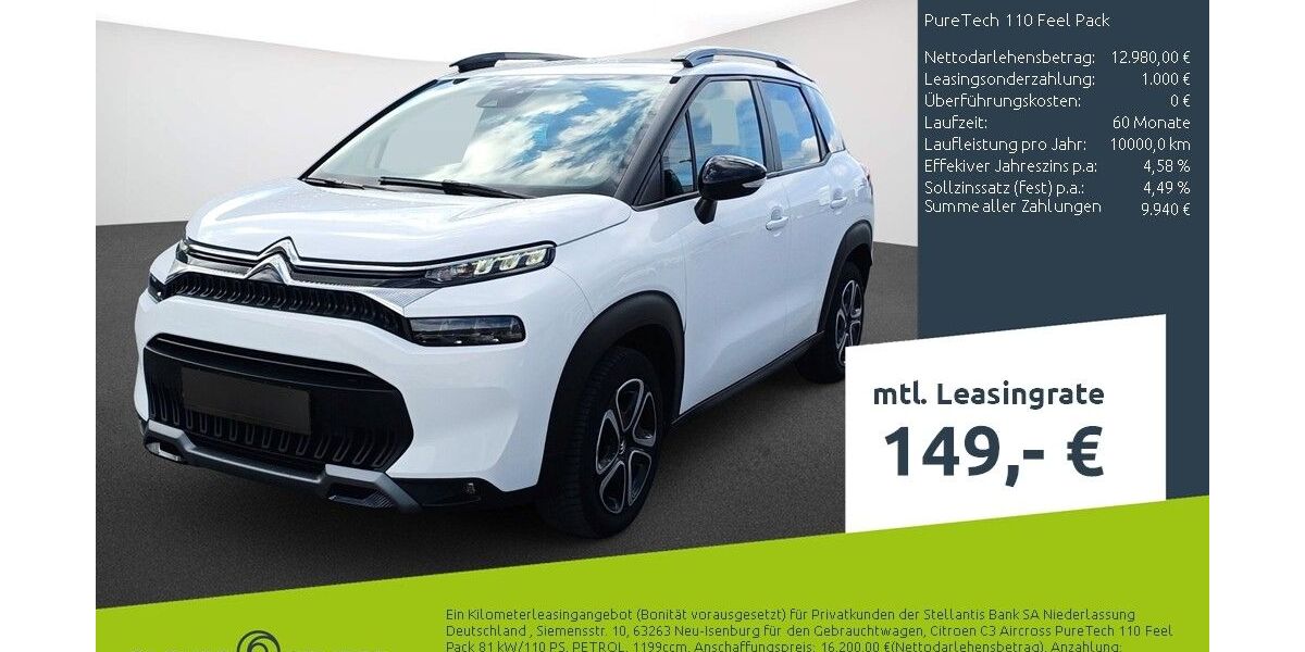 Citroen C3 Aircross 16.749 km 12.833 &euro; Borken 46325