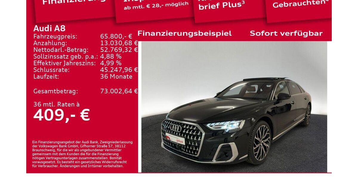 Audi A8 30.900 km 64.900 &euro; Berlin 12489