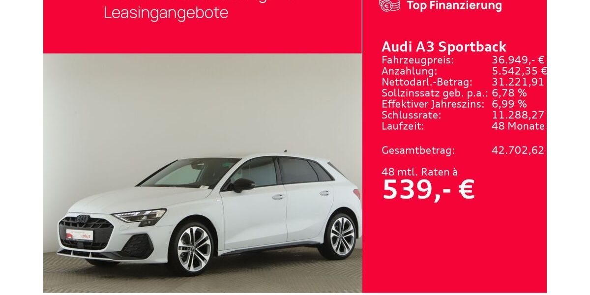 Audi A3 7.947 km 35.925 &euro; Seevetal 21217