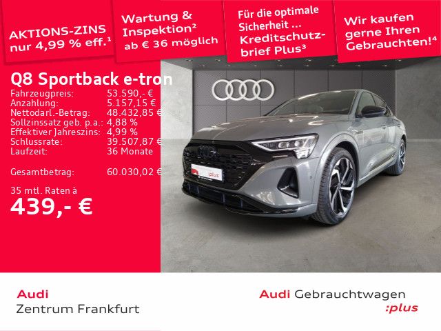 Audi Q8 e-tron 18.788 km 52.450 &euro; Frankfurt am Main 60314