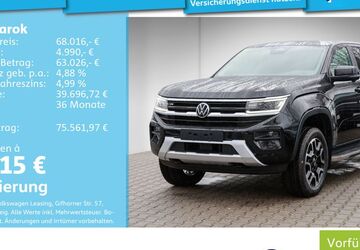 VW Amarok 9.900 km 65.400 &euro; Mannheim 68309