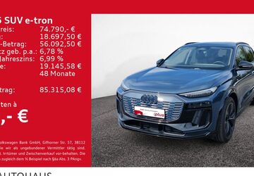 Audi Q6 e-tron 5.036 km 72.970 &euro; Bünde 32257