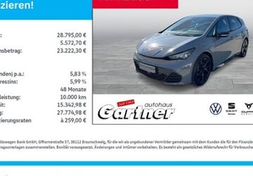 Cupra Born 13.494 km 28.795 &euro; Eiselfing 83549