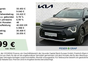 Kia Niro 8.906 km 33.450 &euro; Hallstadt 96103