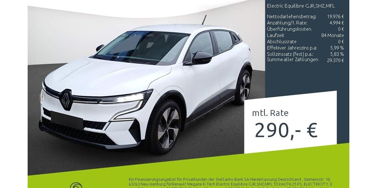 Renault Megane 20.616 km 24.970 &euro; Borken 46325