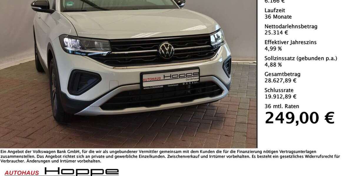 VW T-Cross 6.940 km 25.880 &euro; Ganderkesee 27777