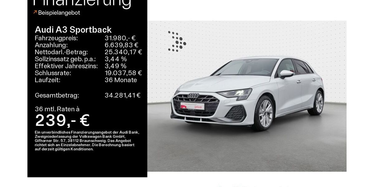 Audi A3 28.402 km 31.980 &euro; Haßfurt 97437