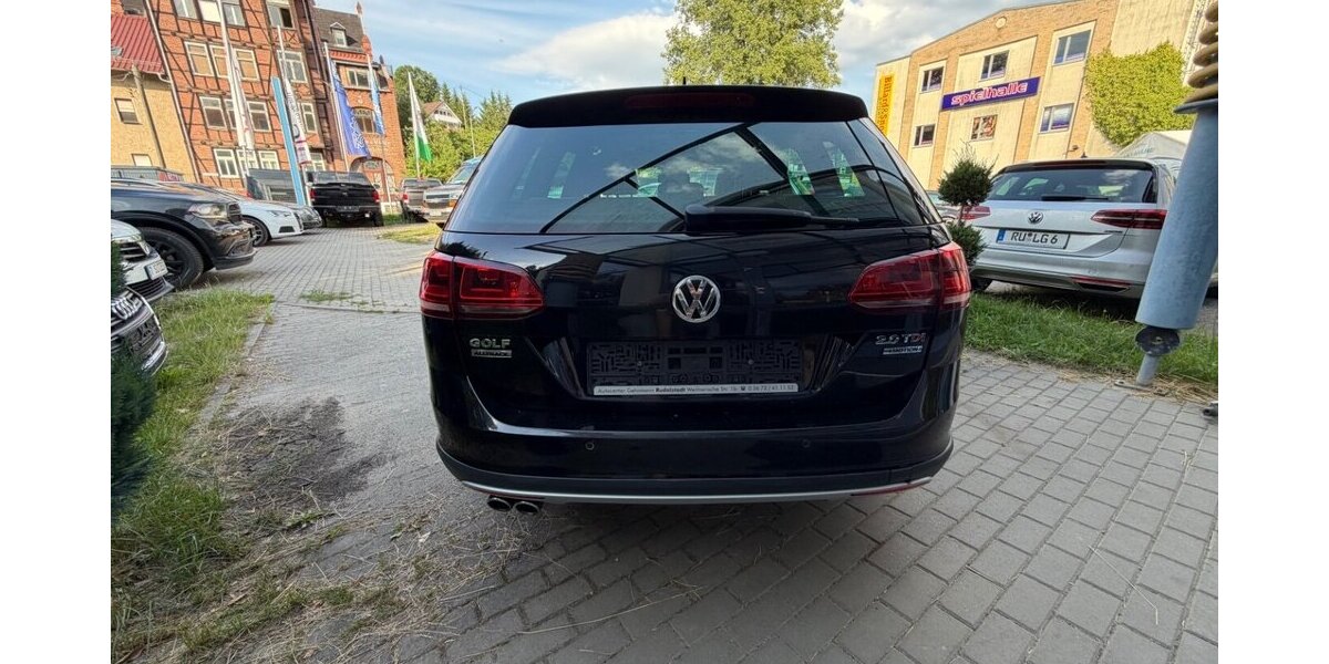 VW Golf Alltrack Variant 2.0 TDI AHK LED LEDER Zahnri 180.000 km 12.499 &euro; Rudolstadt 07407