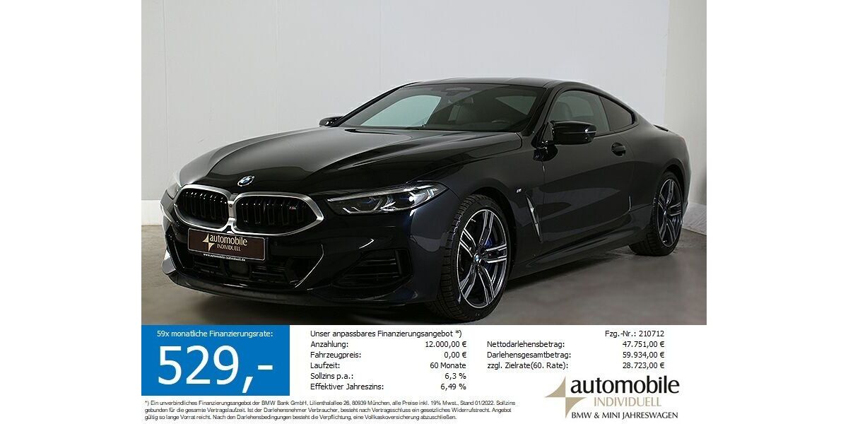 BMW M850 70.900 km 58.740 &euro; Paderborn 33100