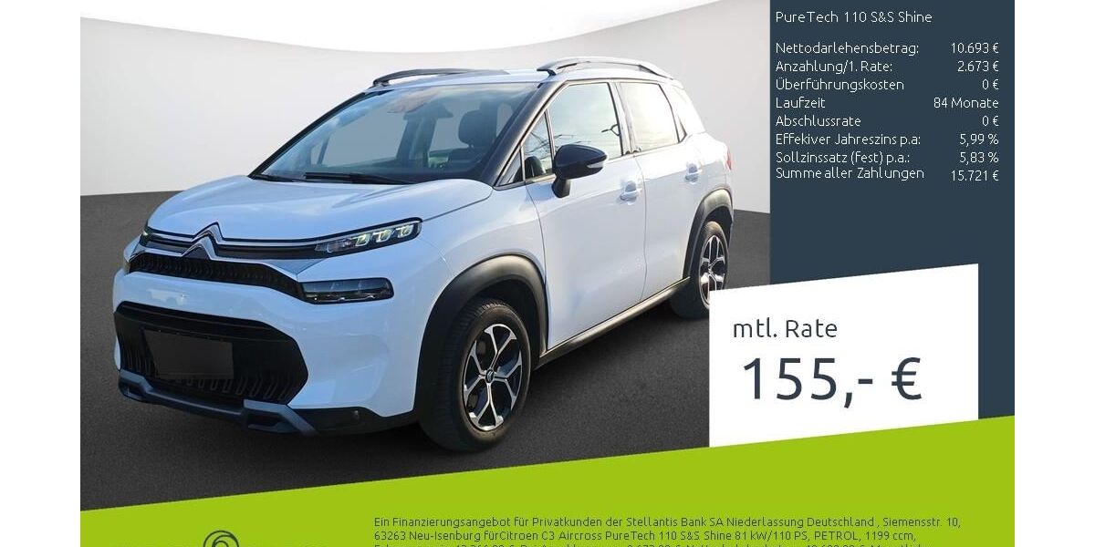 Citroen C3 Aircross 14.421 km 13.366 &euro; Borken 46325