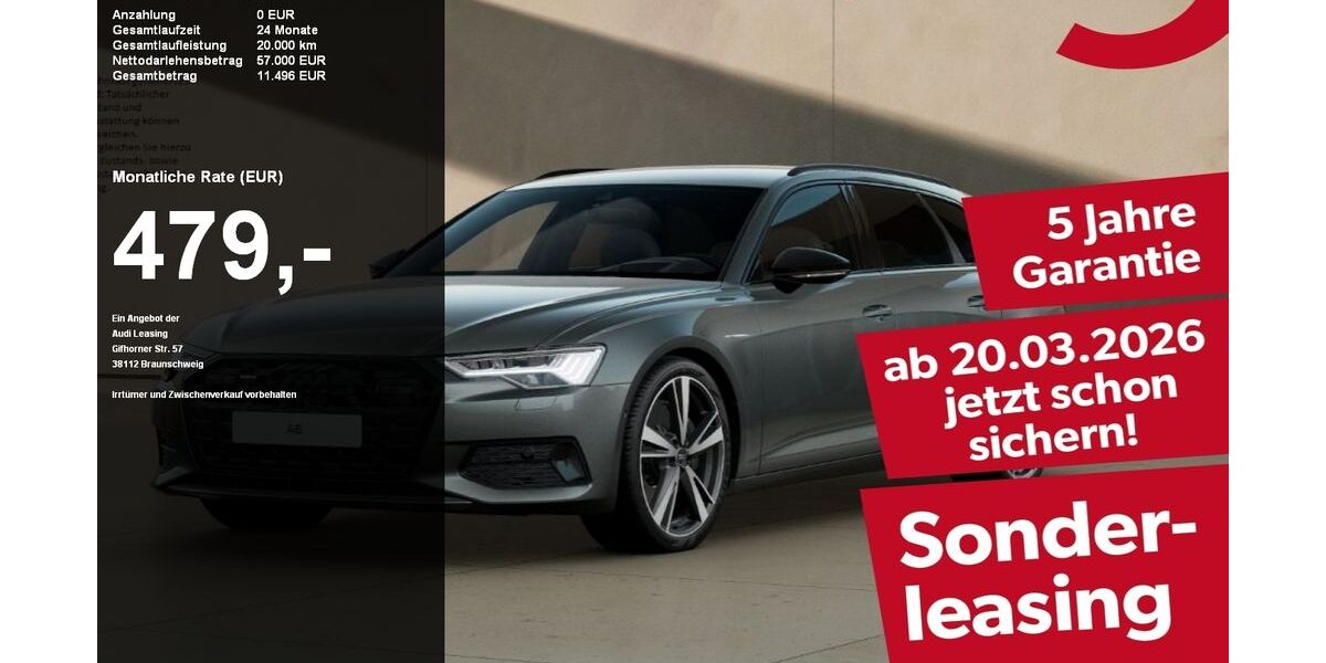 Audi A6 9.999 km 57.440 &euro; Wackersdorf 92442